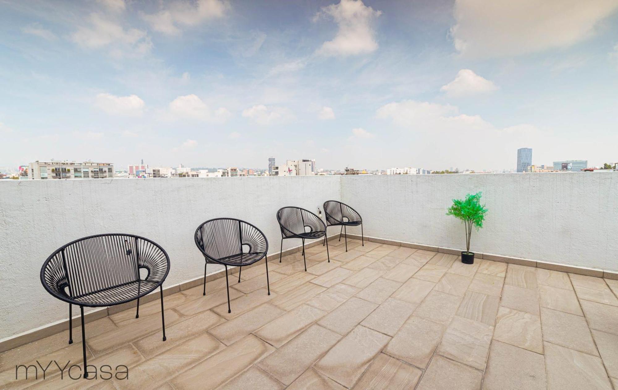 Wisconsin 68 Ph1 - Brand New Ph With Private Rooftop @ Wtc Lägenhet Mexico City Exteriör bild